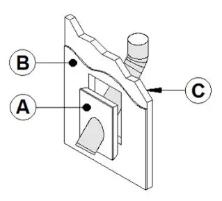 Ventis HE275CF Wood Fireplace VB00017 - Angled Wall Pass-Thru Installation
