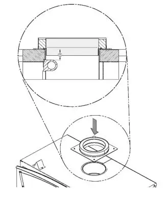 Ventis HE275CF Wood Fireplace VB00017 - Chimney Installation 3