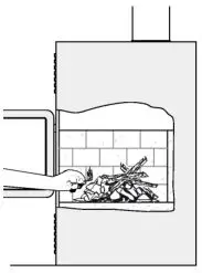 Ventis HE275CF Wood Fireplace VB00017 - Conventional Method