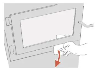 Ventis HE275CF Wood Fireplace VB00017 - Door