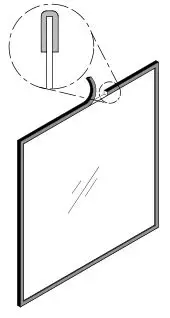 Ventis HE275CF Wood Fireplace VB00017 - Gasket