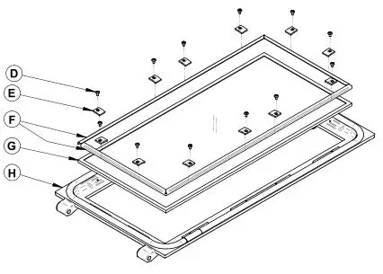 Ventis HE275CF Wood Fireplace VB00017 - Replacement
