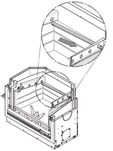 Ventis HE275CF Wood Fireplace VB00017 - Starting with the rear tube