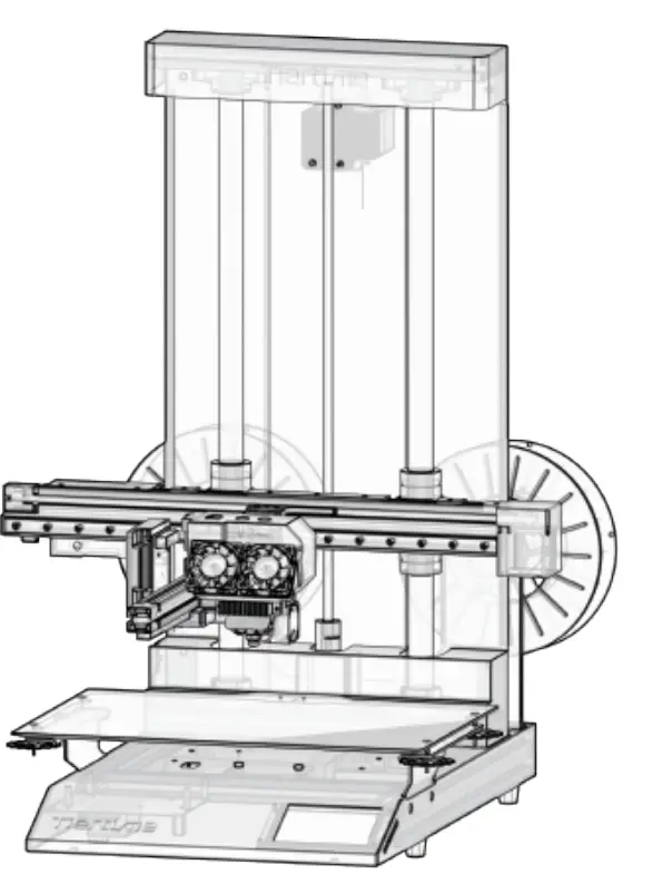 Cetus3D Cetus2 3D Printer Deluxe Version