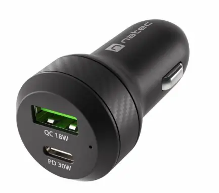 natec S5616762 Coney 48W Car Charger Product