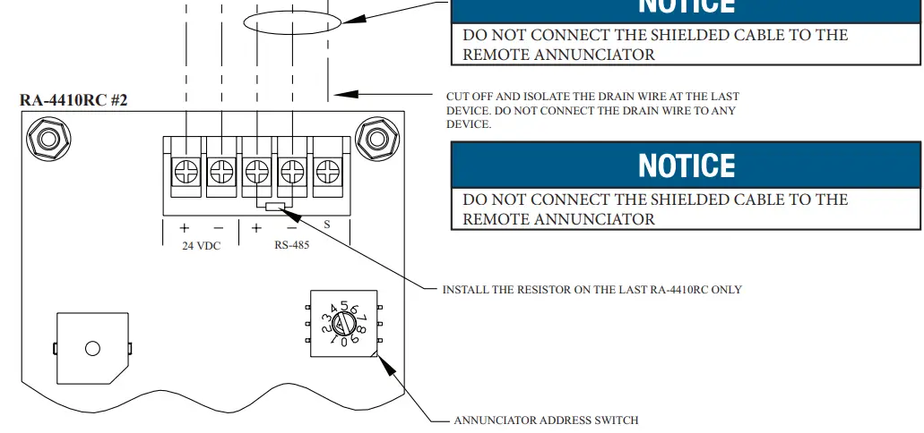POTTER RA-4410RC-Remote-Annunciator-FIG-2