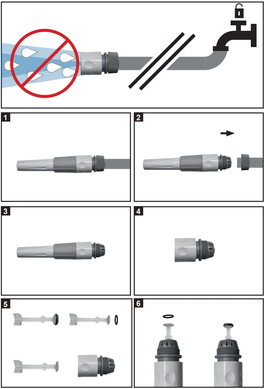 Gude 93902 Automatic Hose Reel - FIGURE 2