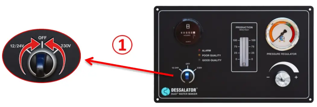 DESSALATOR Duo 100 Marine Watermaker - Membrane Block 10