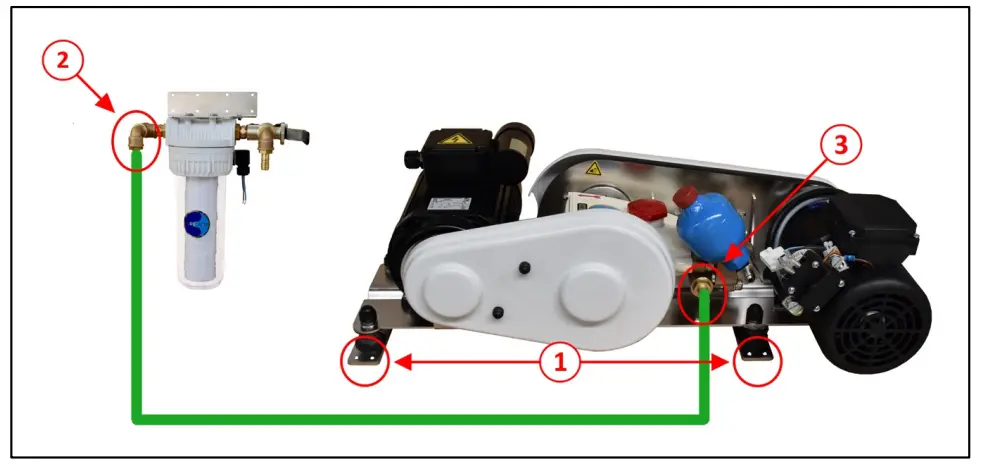 DESSALATOR Duo 100 Marine Watermaker - Membrane Block 2