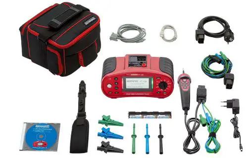 BENNING IT 130 TRUE RMS Installation Tester User Guide - Standard scope of delivery