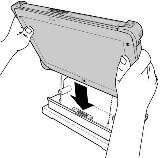 Docking the Tablet PC