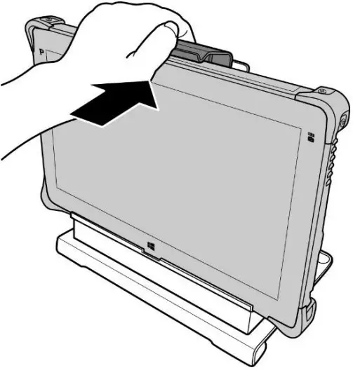 Docking the Tablet PC