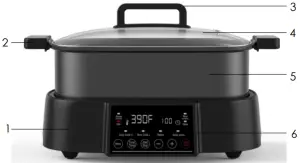 COOK S COMPANION B422806 - PARTS DESCRIPTION 1