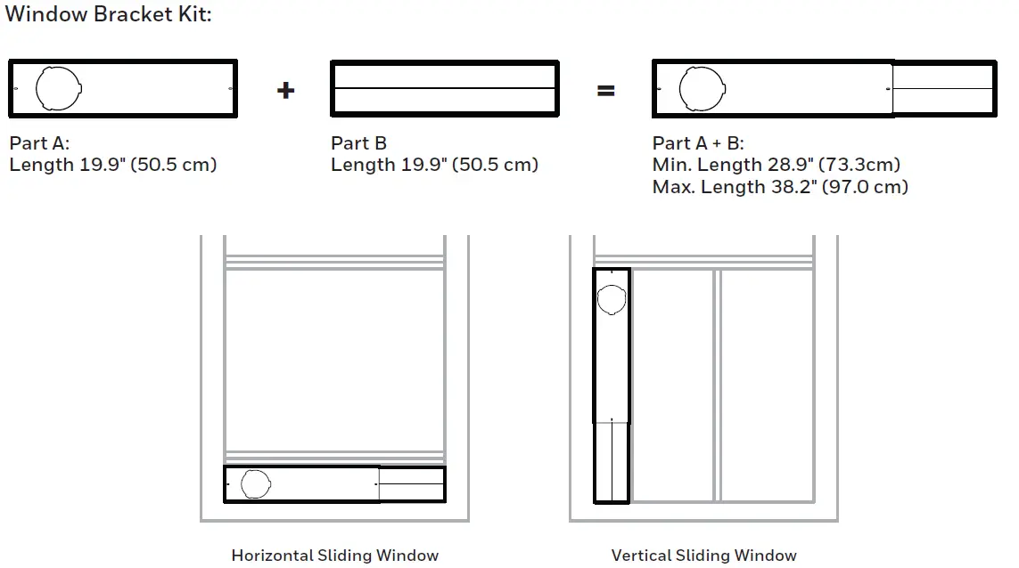 Honeywell HJ Series Local Air Conditioner INSTALLATION 1
