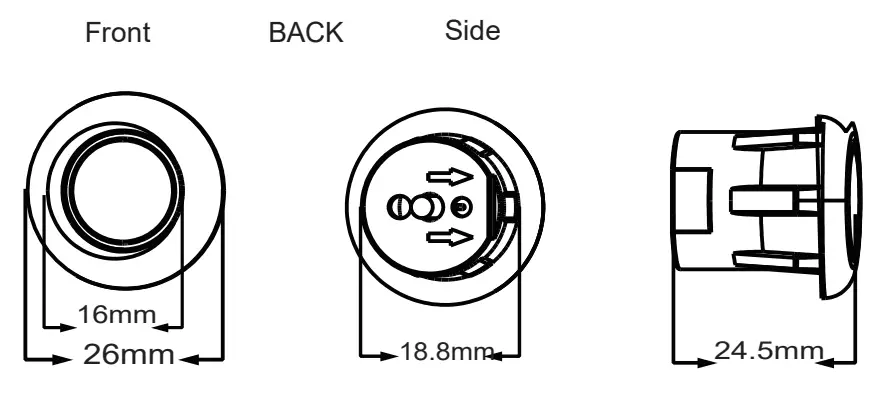 axis APS401W 1224V Wireless 4 Sensor - SENSOR