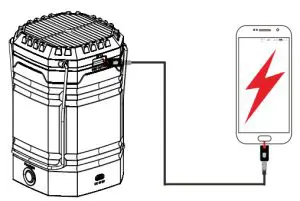 Mesqool CL1000 Solar Hand Crank Camping-Chapter
