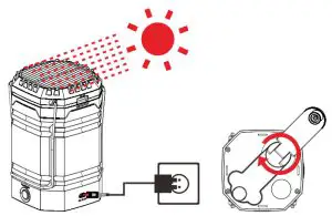 Mesqool CL1000 Solar Hand Crank Camping-Chapter 5