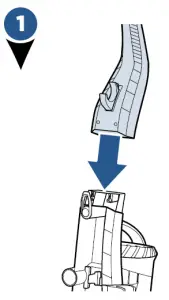 a close up of text on a black background