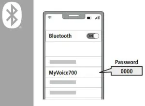 hama 00184069 My Voice 700 Mono Bluetooth 1