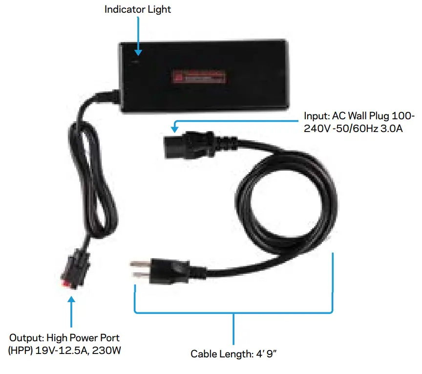GOAL ZERO 98350 Yeti X 230 WATT Power Supply - FIGURE 1