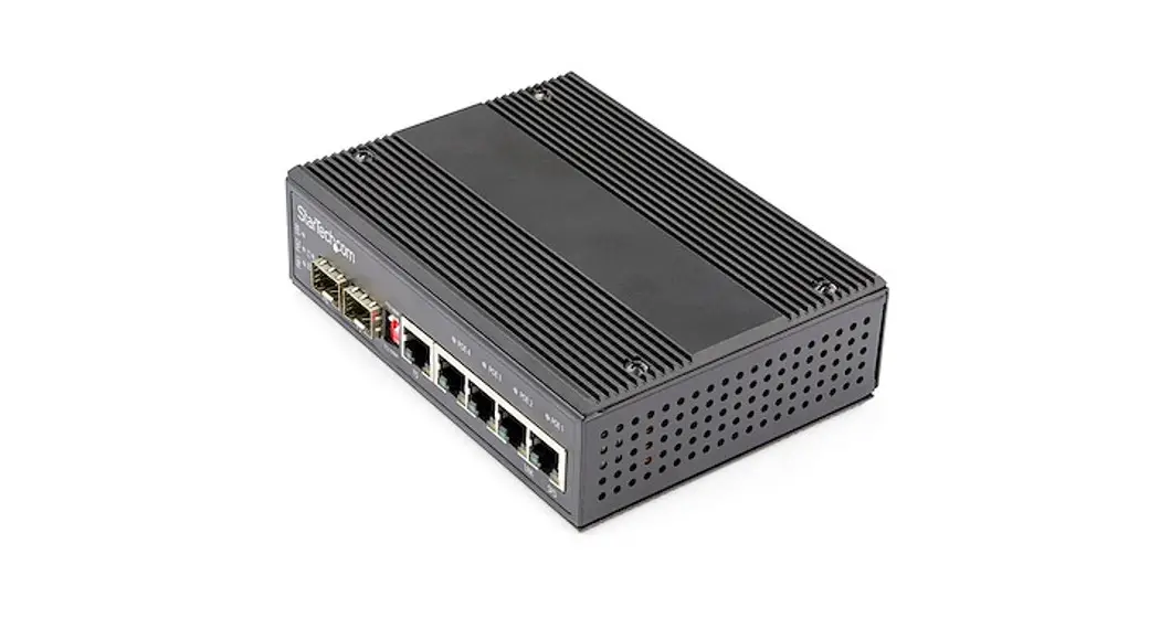 Startech Ies1g52up12v 5 Port Unmanaged Industrial-grade Switch User Guide