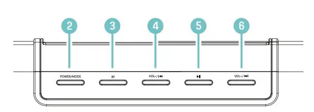 MAJORITY BAR-SAX-BLK SAXON Bluetooth-LED Displa