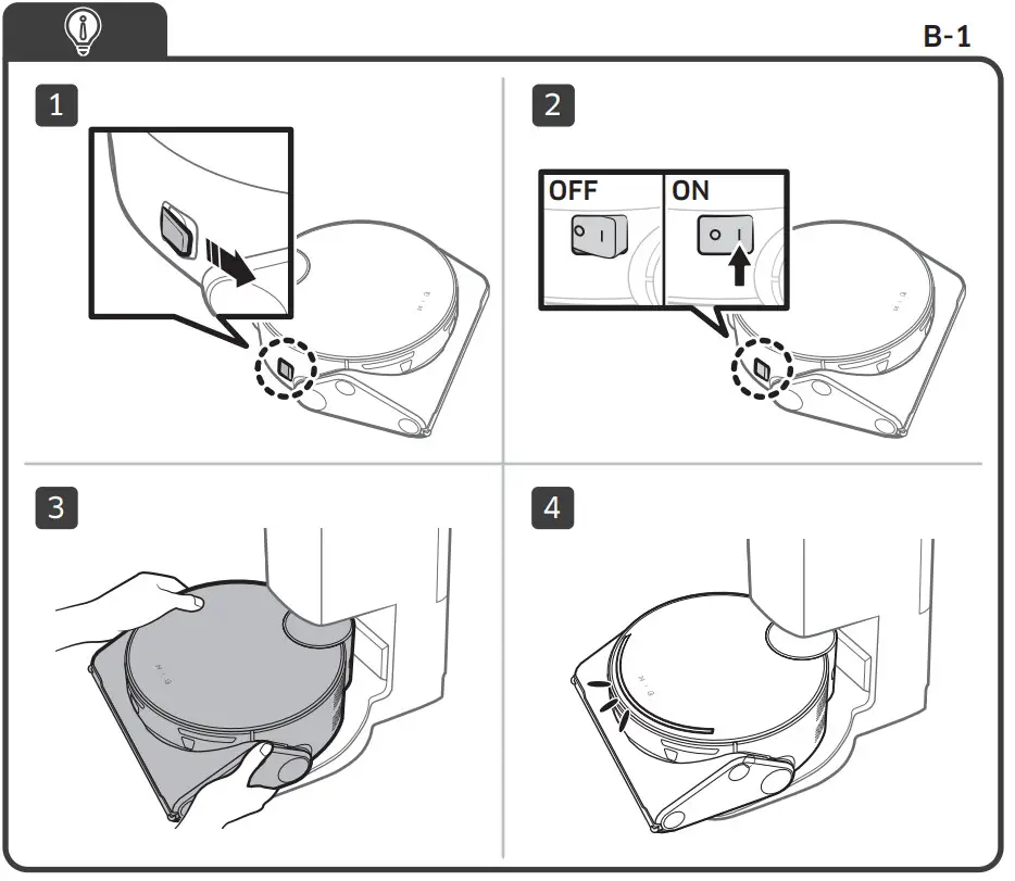 SAMSUNG VVR50T95735W Series Jet Bot AI+ with Intel A.I. Driving - B