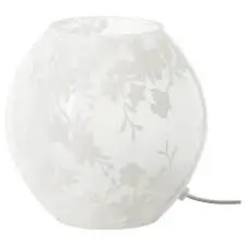 IKEA KNUBBIG - Table Lamp Cherry Blossoms White image