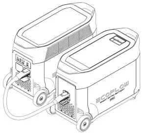 ECOFLOW DELTA Pro Portable Power Station---Extra Battery