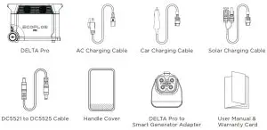 ECOFLOW DELTA Pro Portable Power Station---the Box
