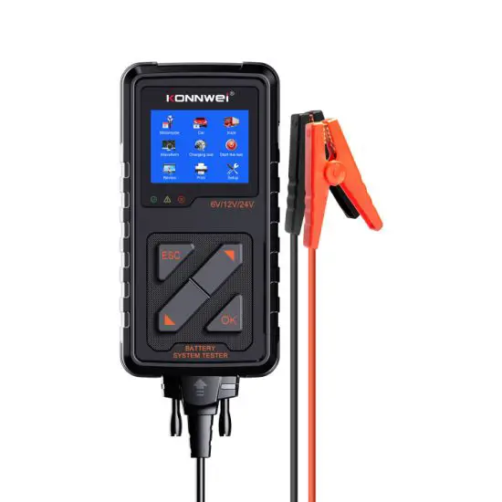 Konnwei Kw710 6v/12v/24v Car Battery Tester User Manual Konnwei Kw710 6v/12v/24v Car Battery Tester User Manual