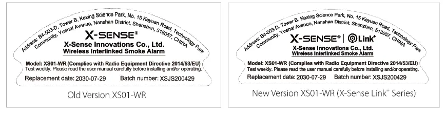 X-SENSE XS01-WR Wireless Interlinked Smoke Alarm-3