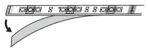 MERKURY EW011 LED Strip - standard rubbing