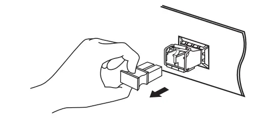 Install the SFP Figure 2