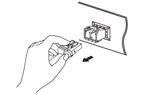 Remove the SFP Figure 1