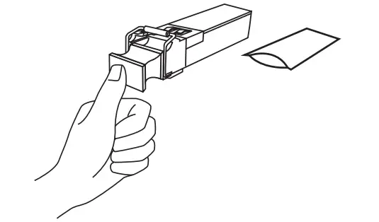 Remove the SFP Figure 3