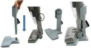 SAUBER V55 2 in 1 Upright Vacuum Cleaner - BATTERY CHARGING