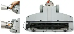 SAUBER V55 2 in 1 Upright Vacuum Cleaner - BEFORE FIRST USE 2