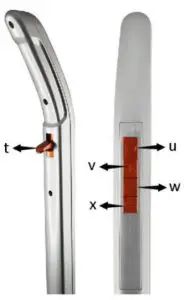 SAUBER V55 2 in 1 Upright Vacuum Cleaner - PARTS DESCRIPTION 4