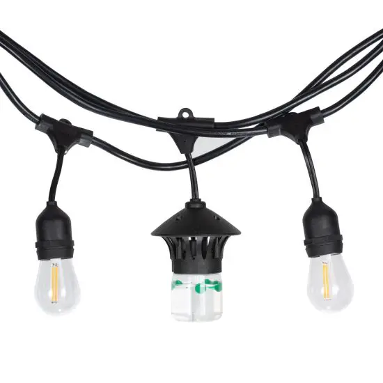 TIKI BRAND 1519024 BiteFighter Outdoor LED String Lights with Proven Mosquito Repellency