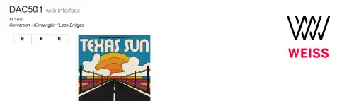 WEISS DAC501 Network Renderer fig 9