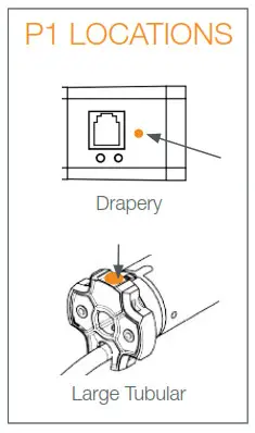 USING MOTOR P1 BUTTON 3