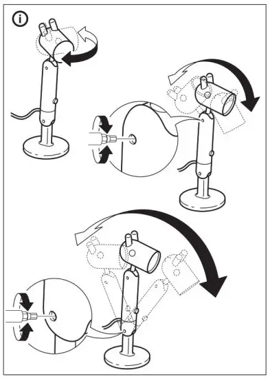 IKEA - KRUX LED Work Lamp Instruction 2