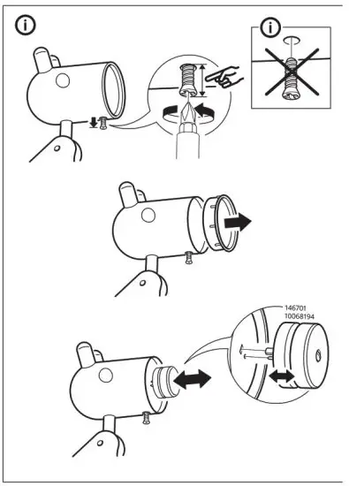 IKEA - KRUX LED Work Lamp Instruction 3