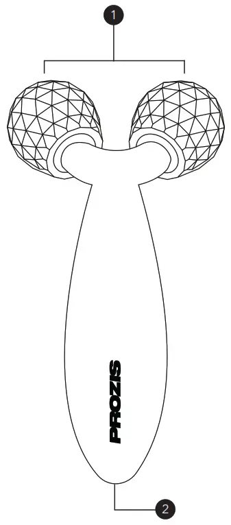 PROZIS Mini Sphere Facial and Body Massager