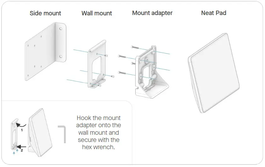 neat Bar Pro Video Conferencing Device - neat Pad 2