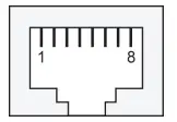8-pin RJ45