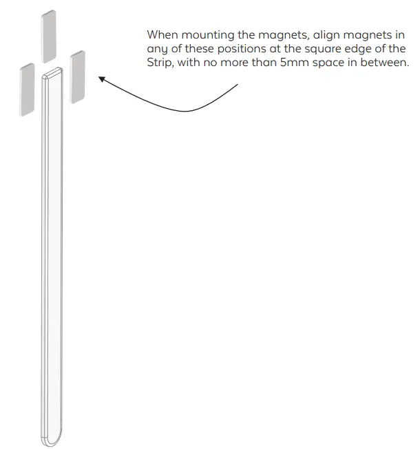1302002 Strips MS H Sensative Sensor - window