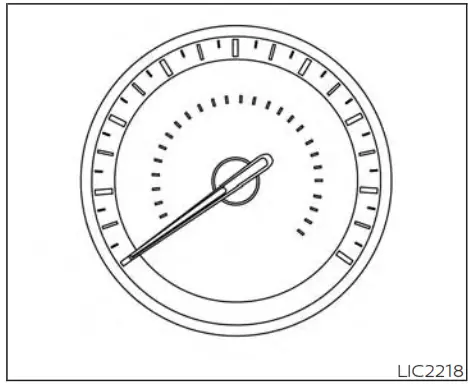 NISSAN 2021 Sentra Car - Speedometer