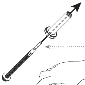 SERVER SP Stainless Steel Pump for Use with Food Containers fig 10